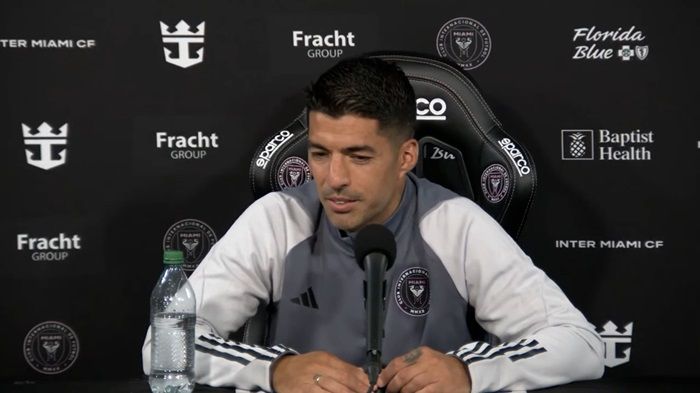 Luis Suárez ofrece su primera conferencia de prensa con Inter de Miami
