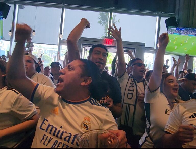Peña Madridista de Los Angeles celebró la décimo quinta Champions del Real Madrid