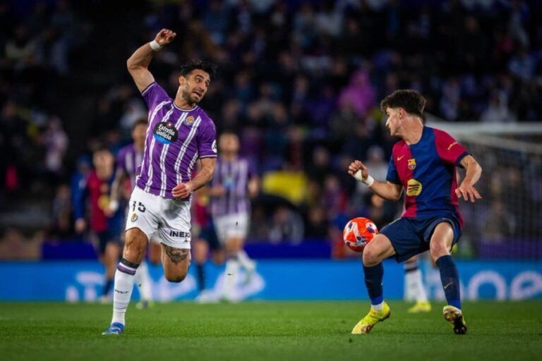Barcelona se llevó un susto contra Valladolid en jornada de Liga